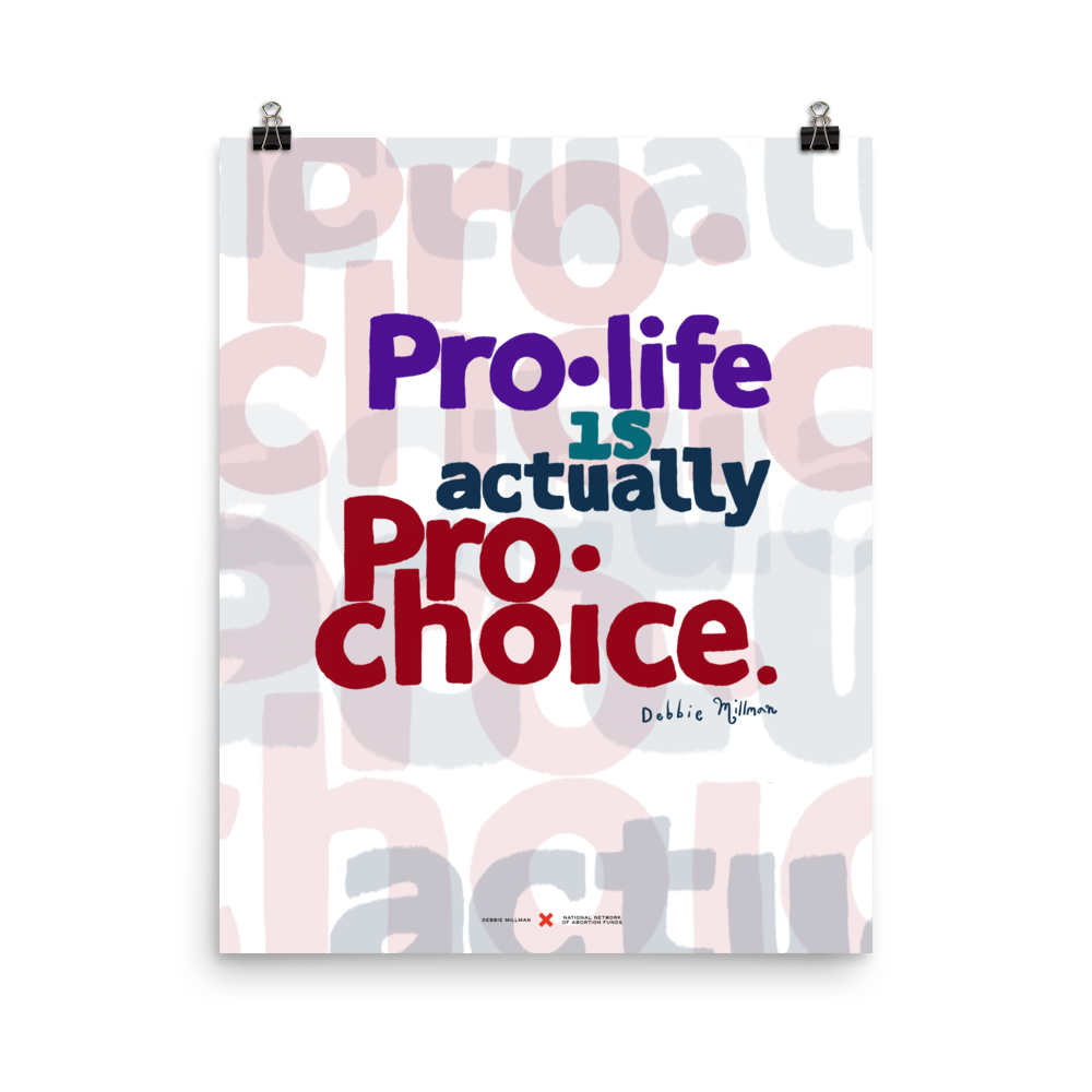 Debbie Millman x National Network of Abortion Funds