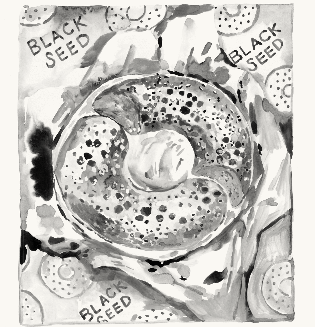 Gabi Lamontagne x NYC Black Seed Bagels