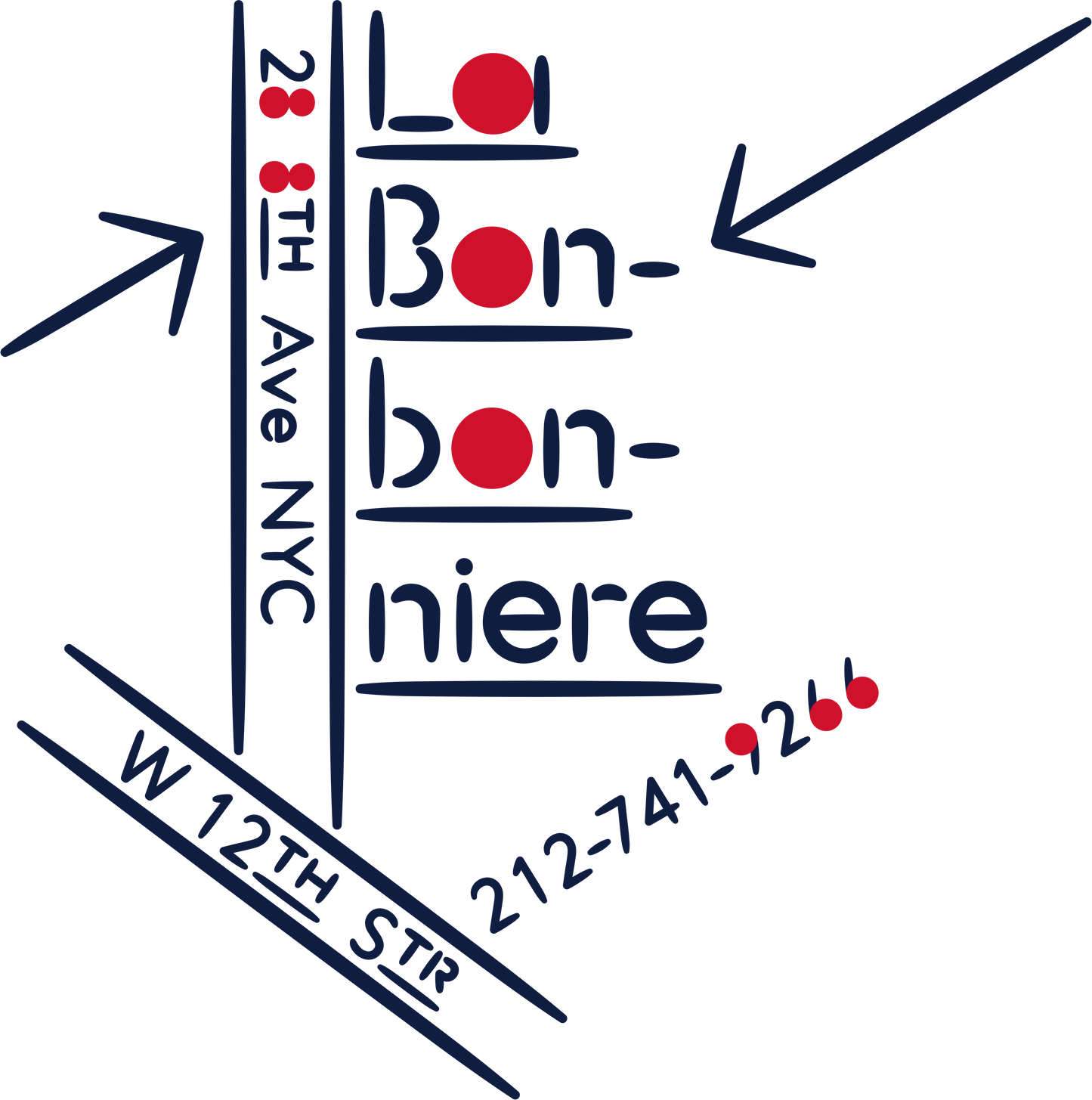 Paula Scher x NYC La Bonbonniere