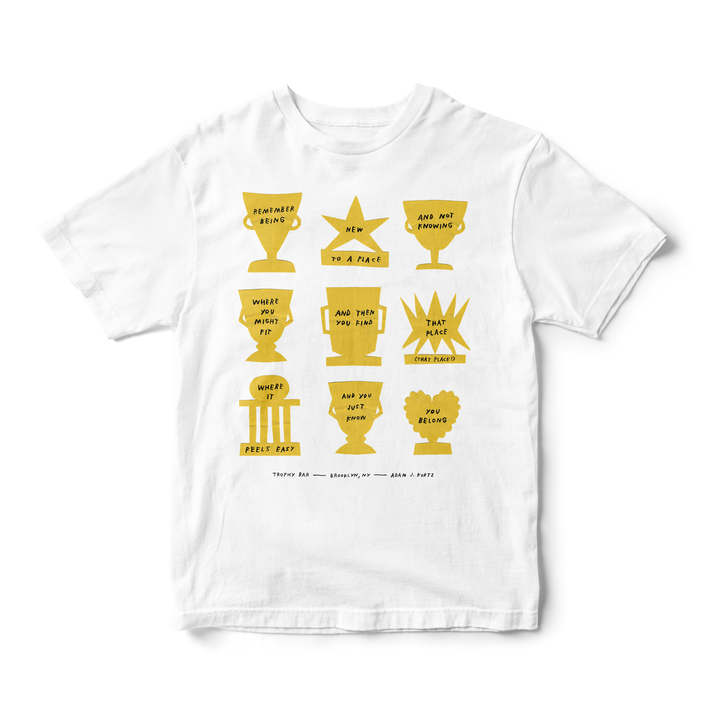 Adam J. Kurtz x NYC Trophy Bar