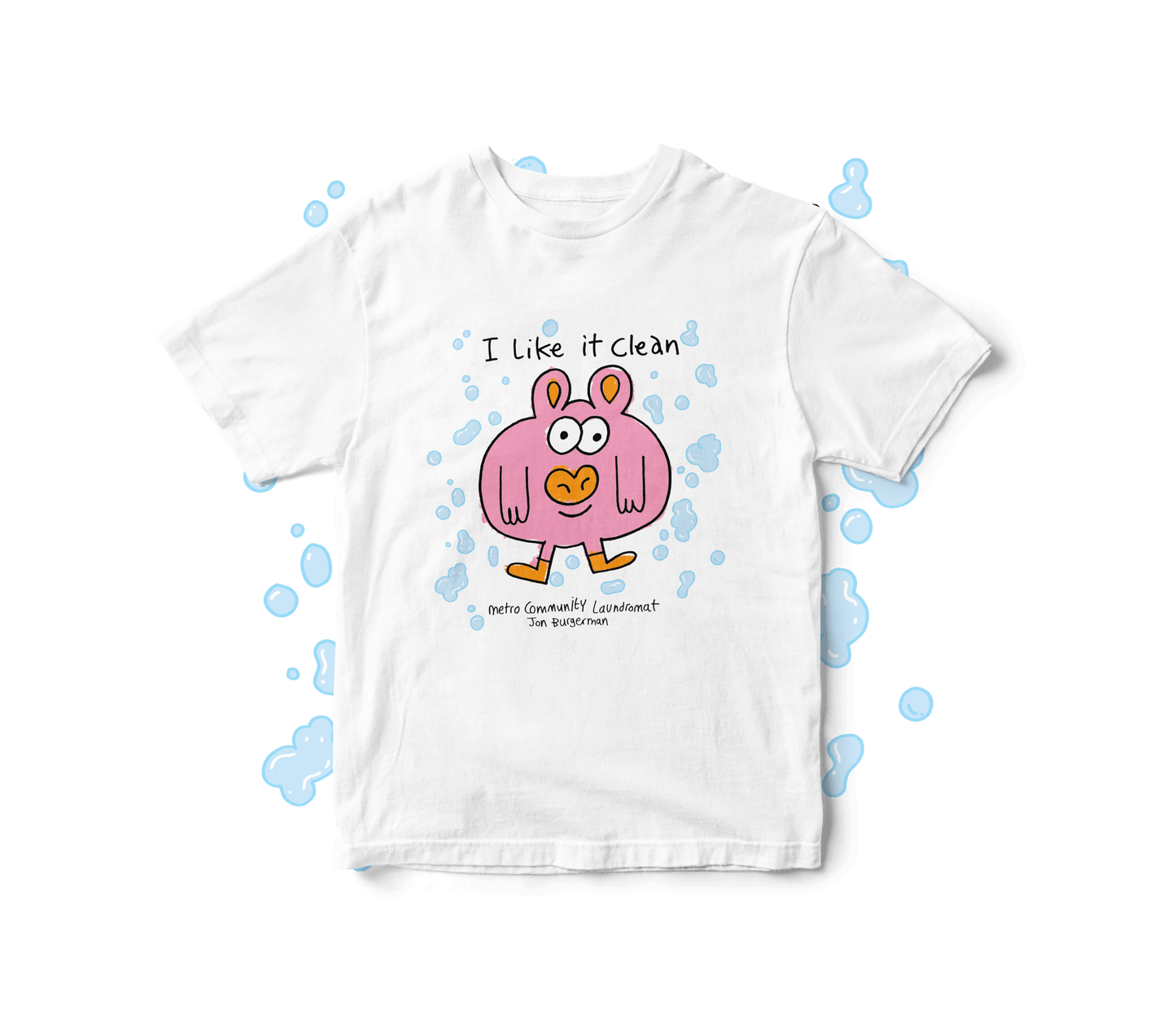 Jon Burgerman x NYC Metro Community Laundromat